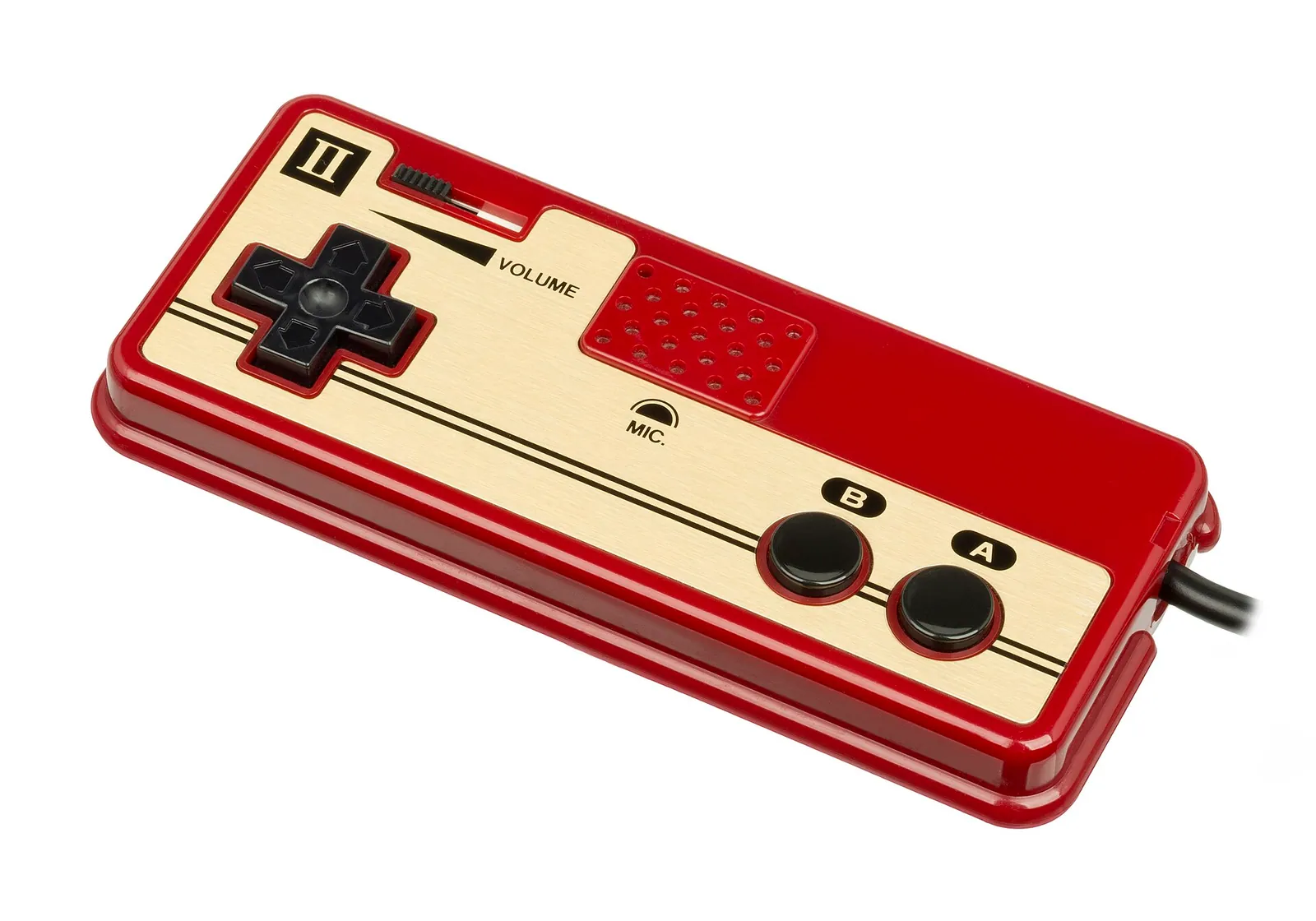 Family Computer Controller II with built-in microphone