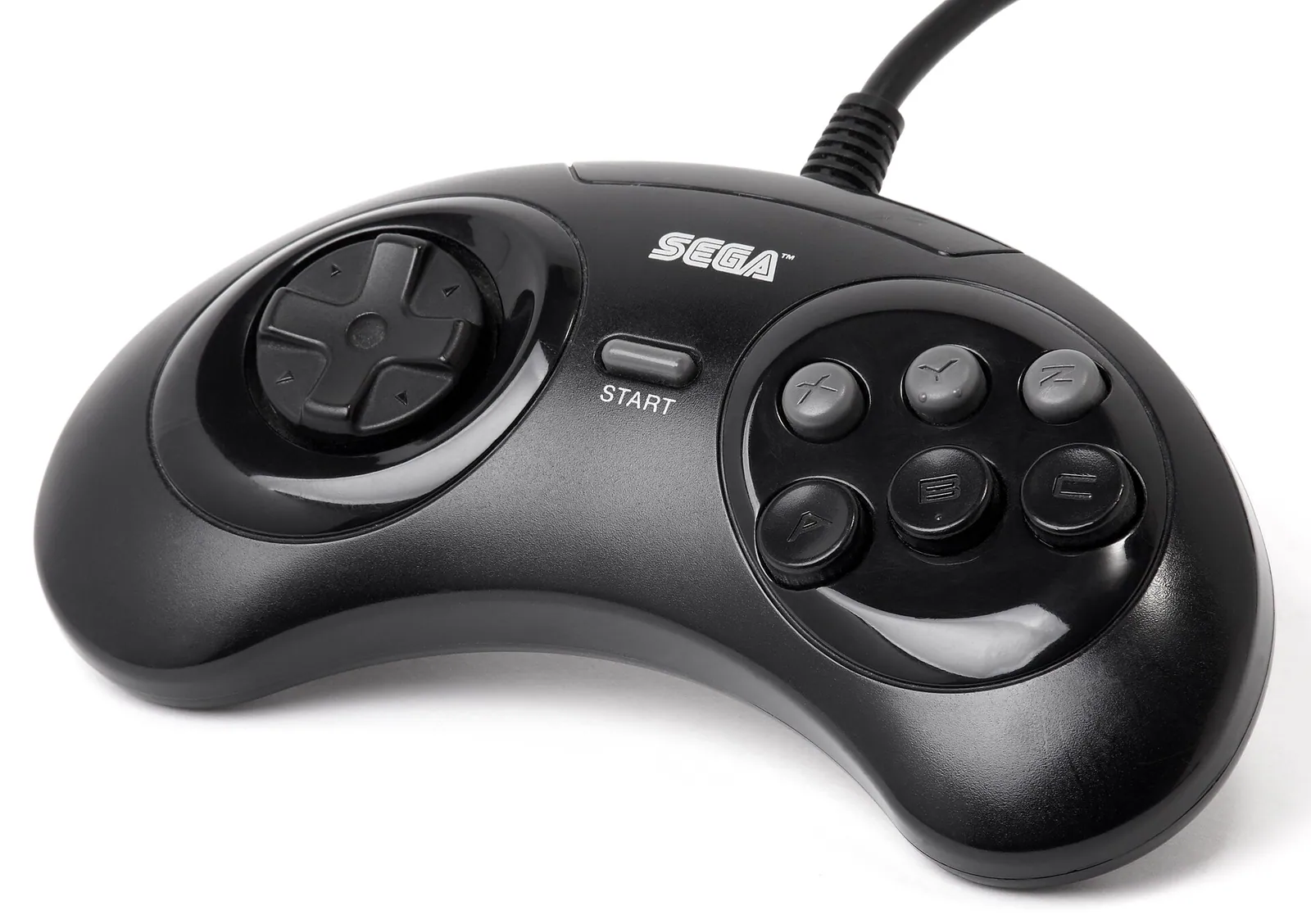 Six-button control pad (North American Genesis version)