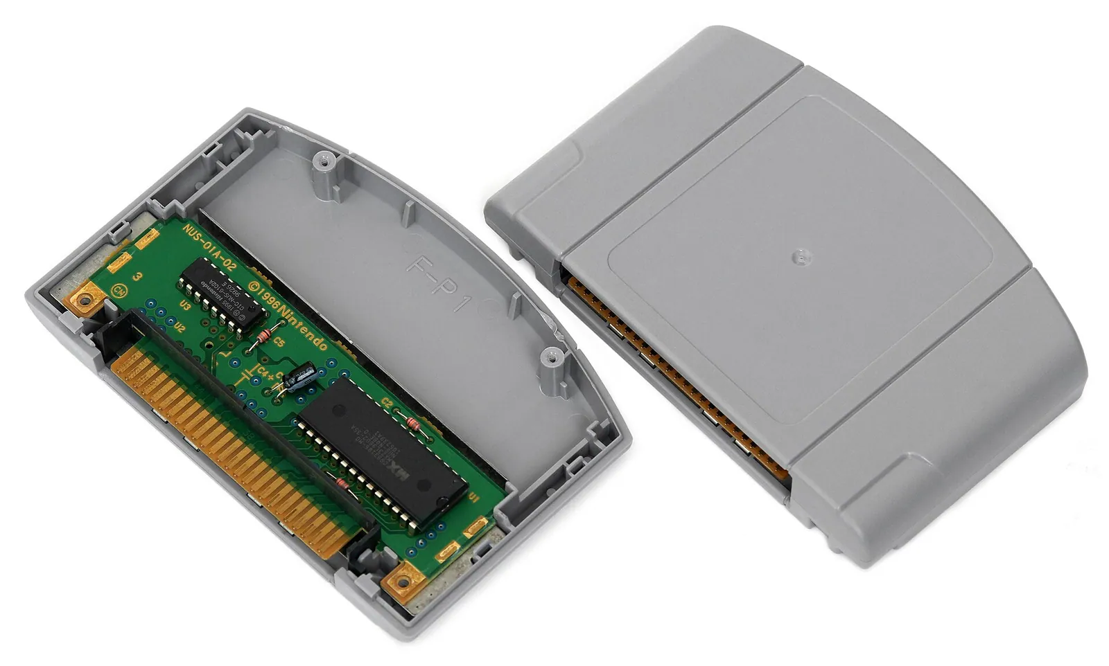 A Nintendo 64 Game Pak cartridge