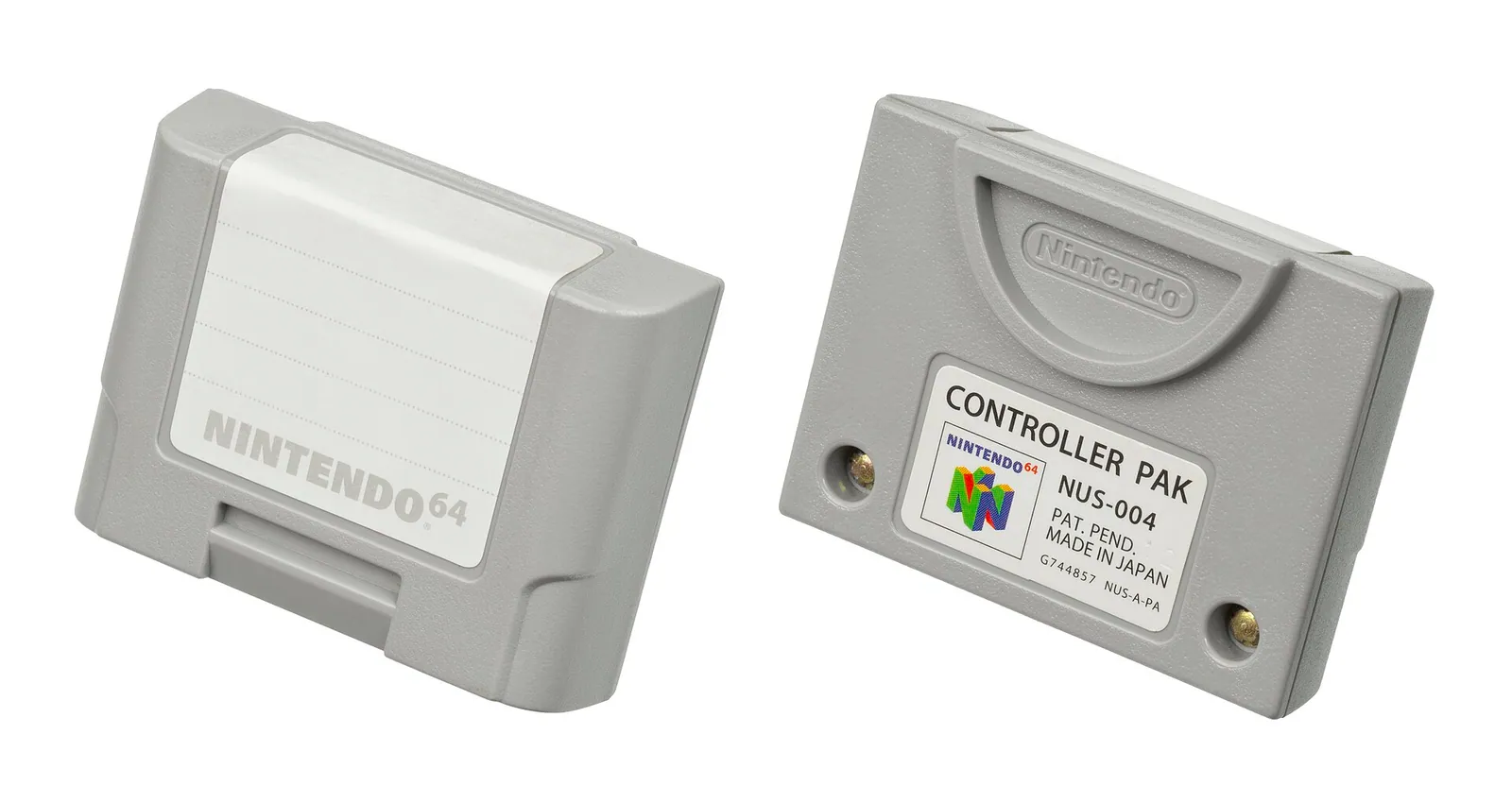 Nintendo 64 Controller Pak memory card