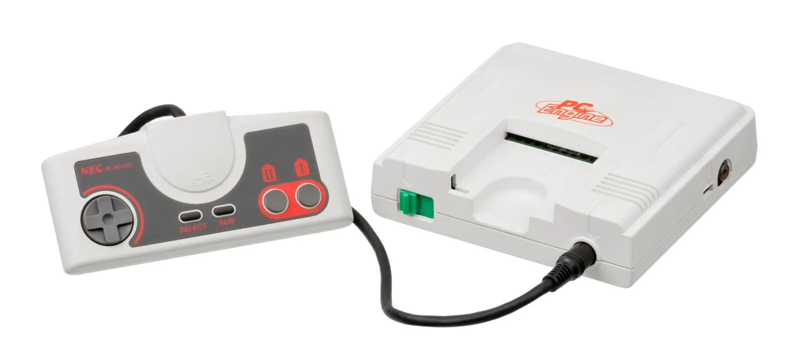 NEC PC Engine console with controller