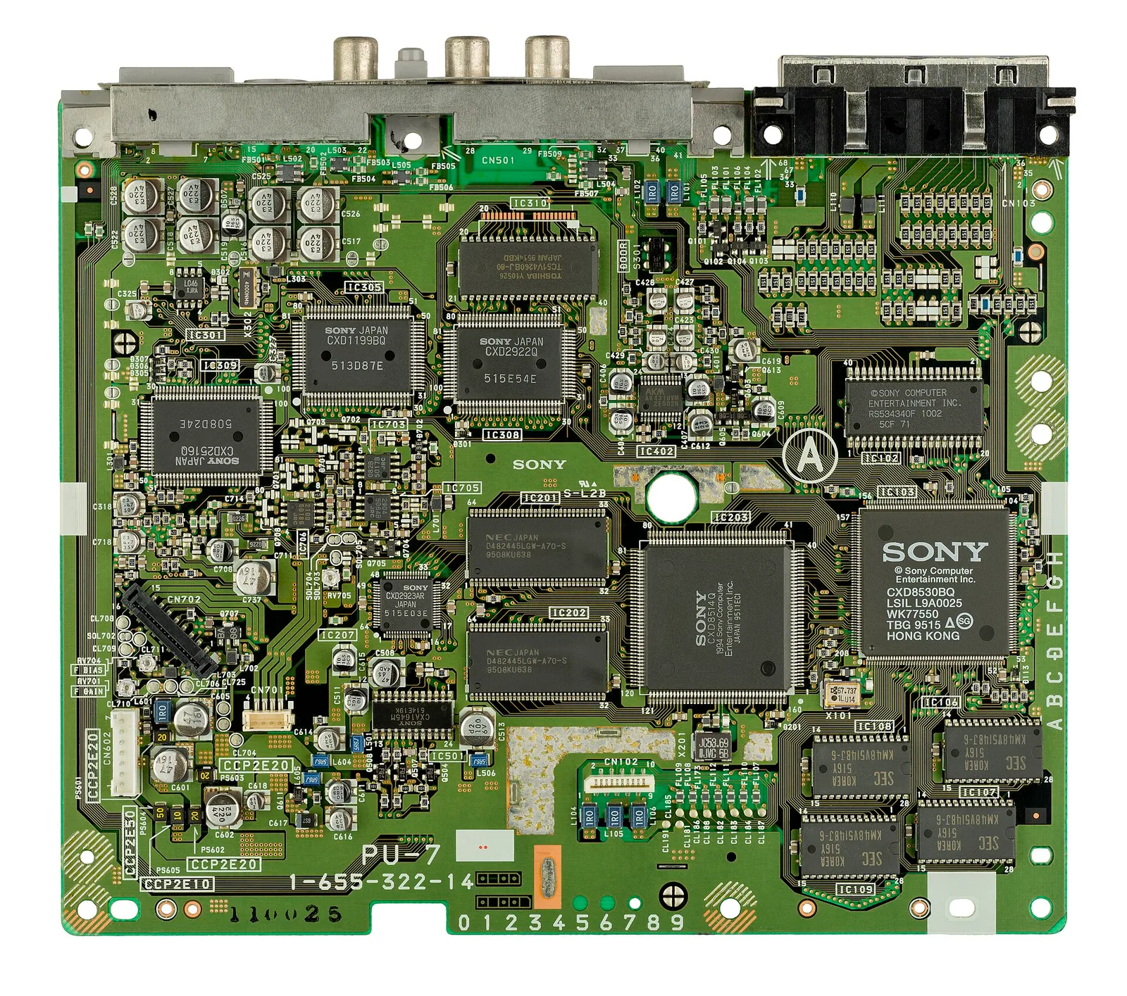 PlayStation (SCPH-1000) motherboard