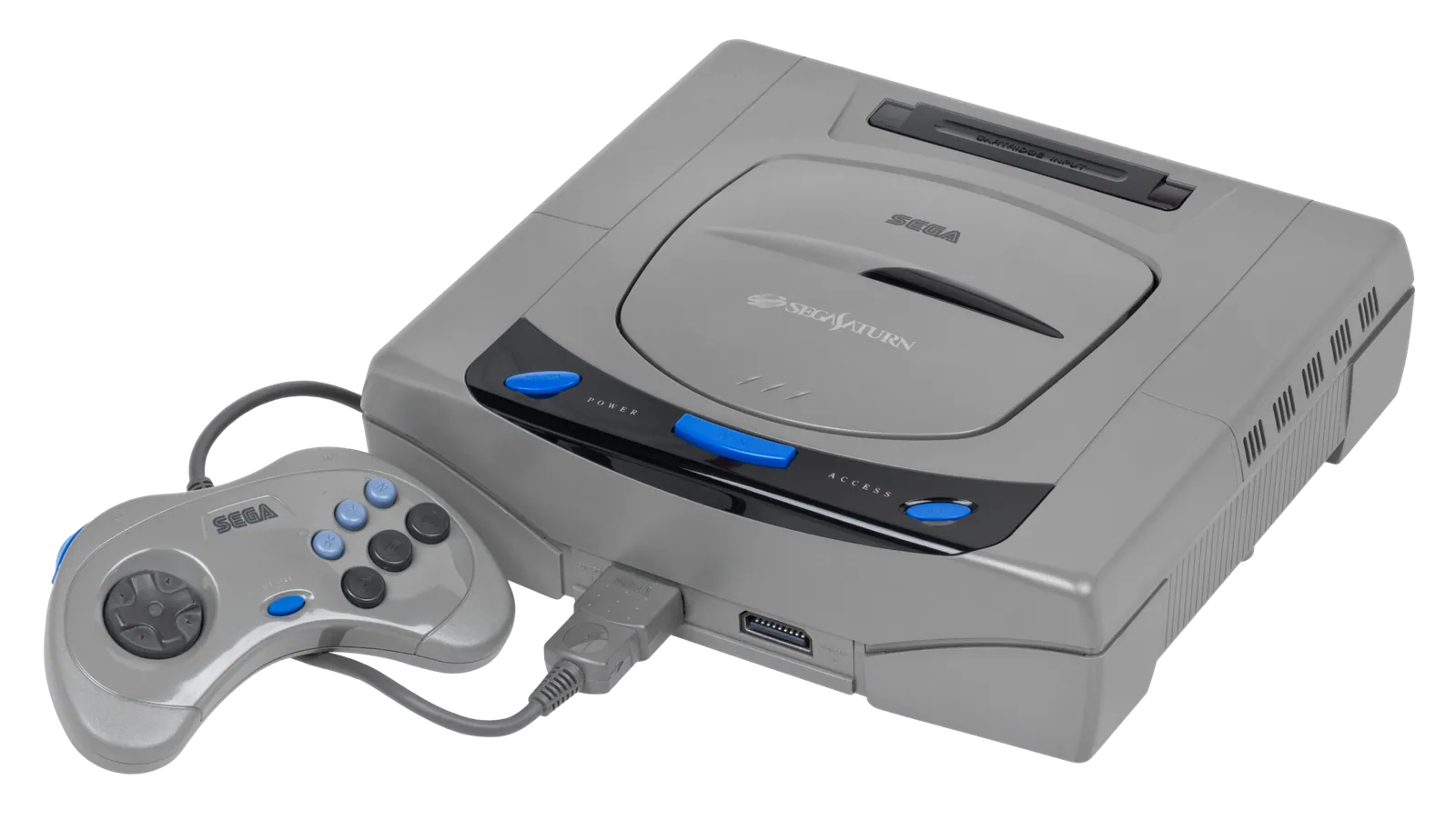 Japanese SEGA Saturn (model 1) with controller